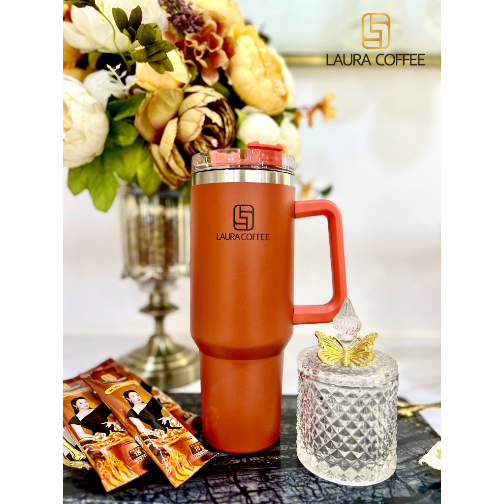 Ly giữ nhiệt có quai Laura Sunshine - Nhật Kim Anh 1000ml