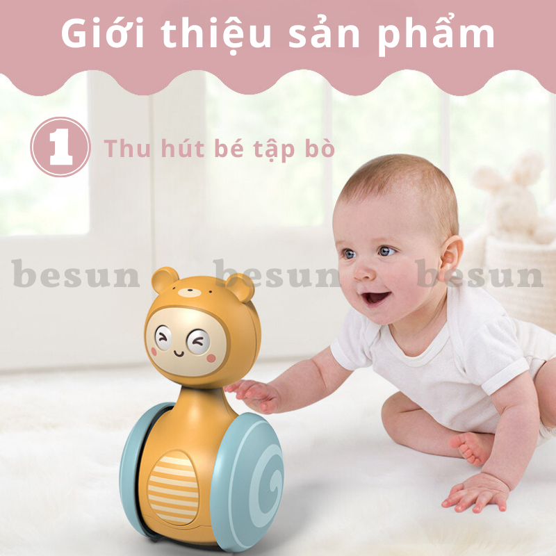 Đồ chơi lật đật biết chớp mắt cho bé