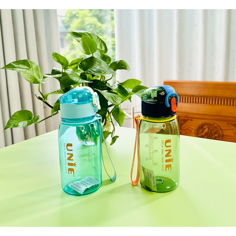 Bình nhựa đựng nước Unie 400ml