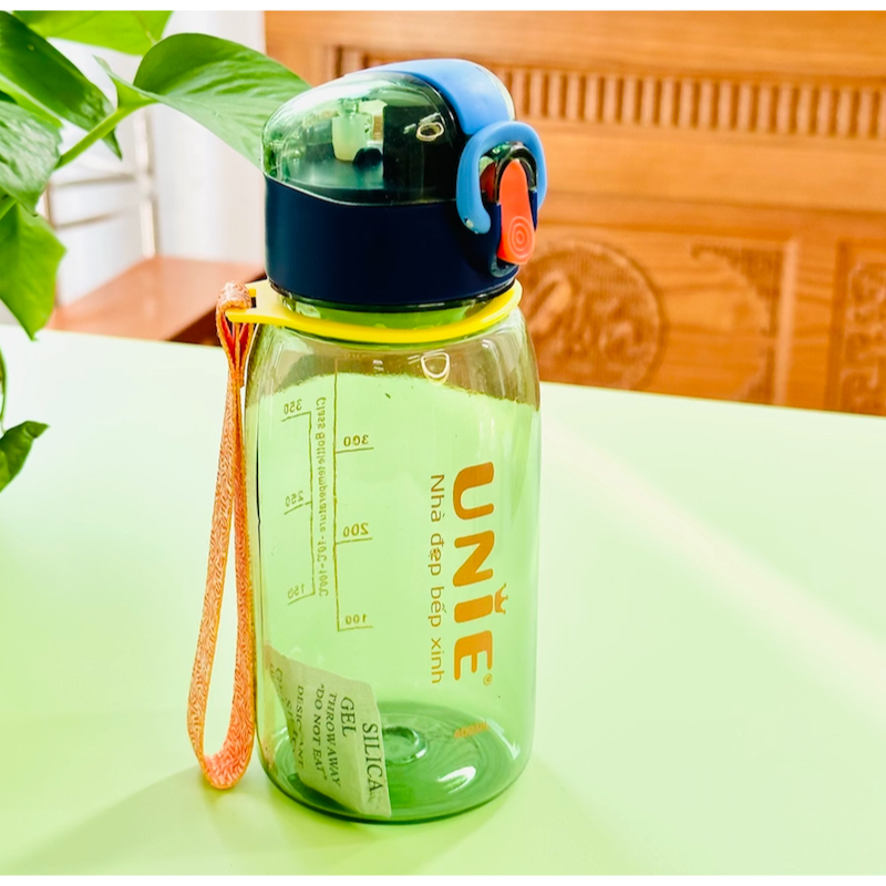 Bình nhựa đựng nước Unie 400ml