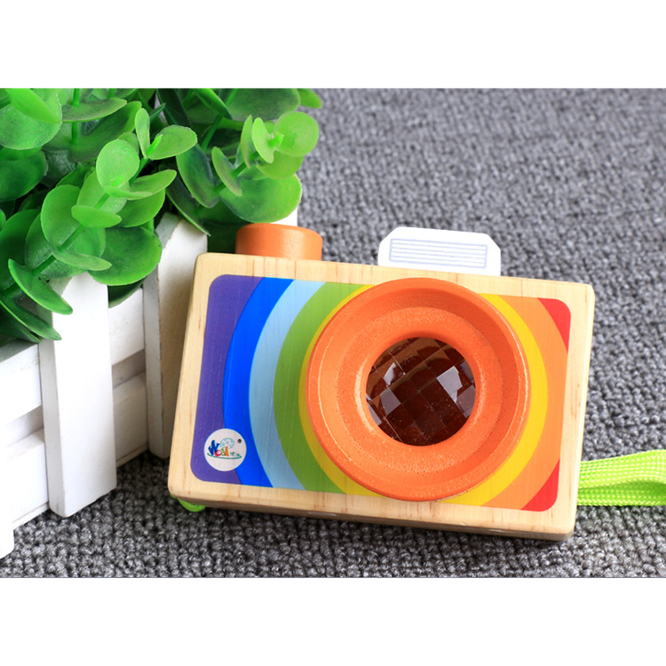 Máy chụp hình gỗ cao cấp cho trẻ em , me bé , an toàn - OREX