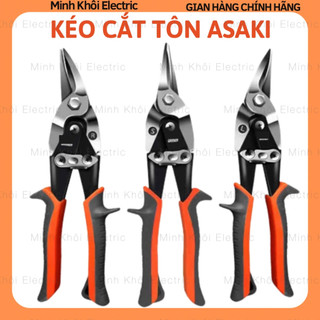 Kéo cắt tôn Asaki AK-0335 chất liệu CR-V,kéo cắt tole asaki AK-0168,kéo cắt inox,kềm cắt tôn tole,kéo cắt tôn thẳng,kìm