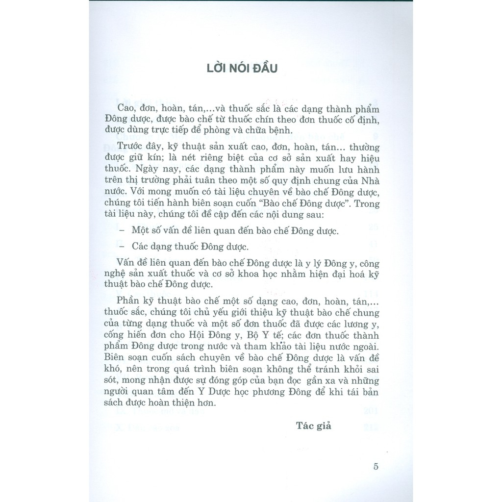Sách-Bào chế đông dược