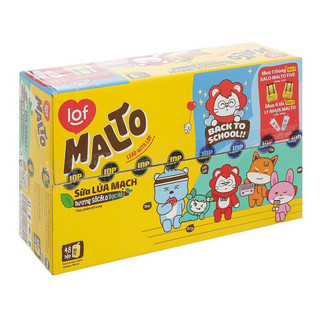  Thùng 48h Sữa Lúa Mạch socola bạc hà Malto Lof 