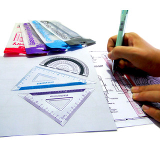 Bộ thước kẻ 4 món STACOM - SR102S