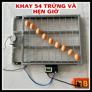 Combo chế máy ấp trứng đảo tay thành máy đảo trứng lăn 360 độ tự động gồm khay đảo lăn và mạch hẹn đảo