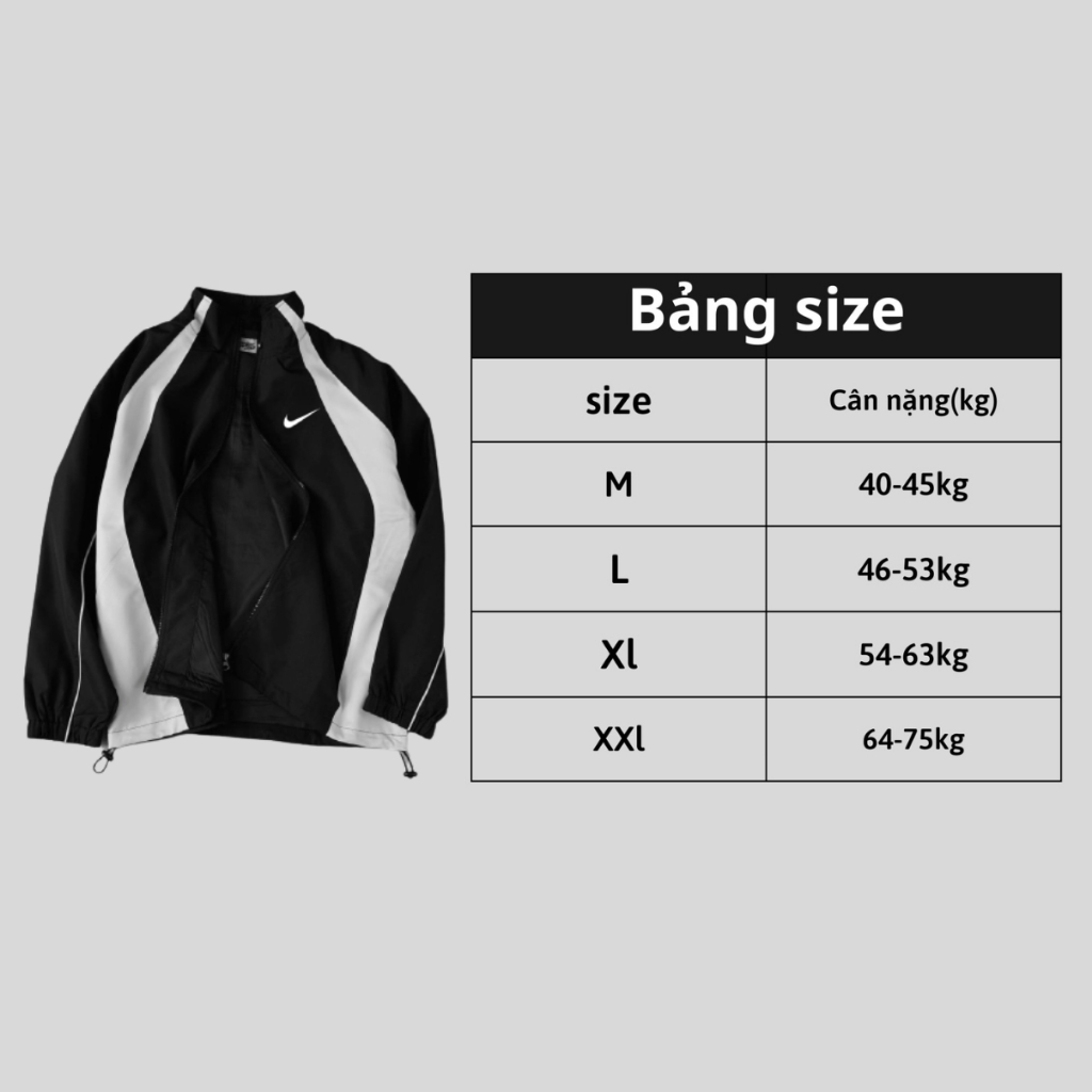 Áo khoác Nike, áo khoác dù nam nữ chất gió 2 lớp cao cấp, chính hãng, form chuẩn i hình tag mac xịn xò M73 Latizia.vn