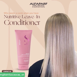 Kem xả khô Moisture dành cho tóc khô xơ Semi Dilino Nutritive Leave-in Conditioner Alfaparf 200ml NEW