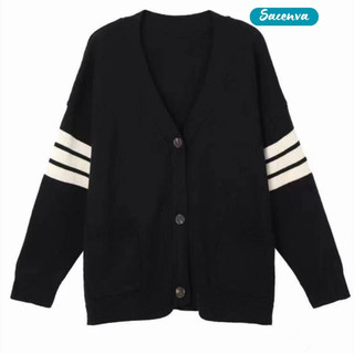 Áo len Cardigan Sacenva áo len form rộng cho cả nam và nữ ALE13