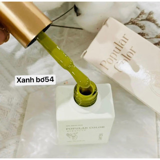 Sơn gel màu xanh bơ - phụ kiện trang trí nail