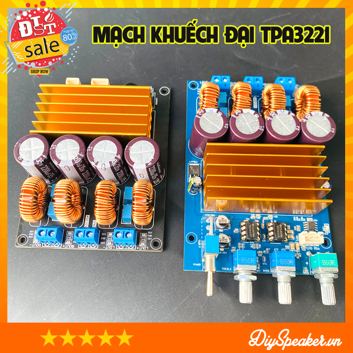Mạch khuếch đại âm thanh cao cấp TPA3221 HD 100W + 100W