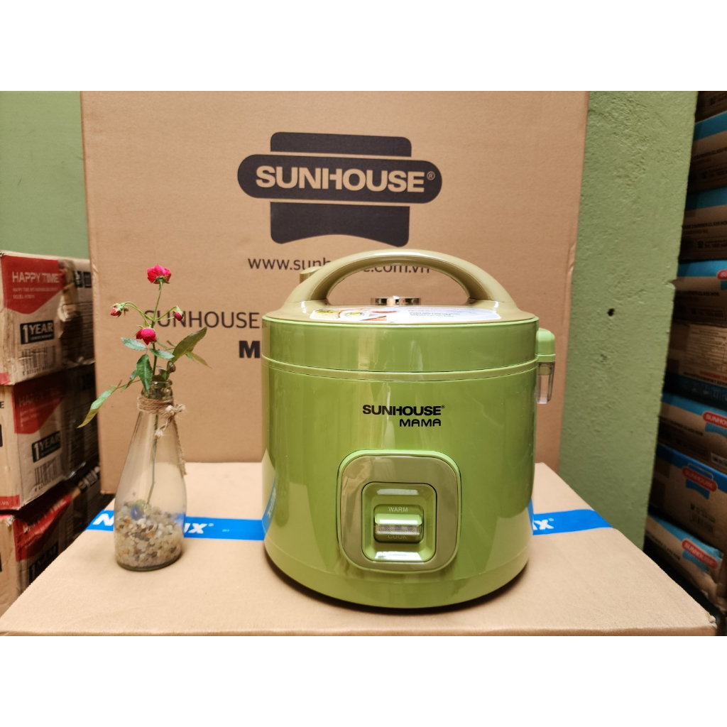 Nồi Cơm Điện 1.2L Sunhouse Mama SHD8265G, hàng chính hãng, siêu bền, bảo hành 12 tháng