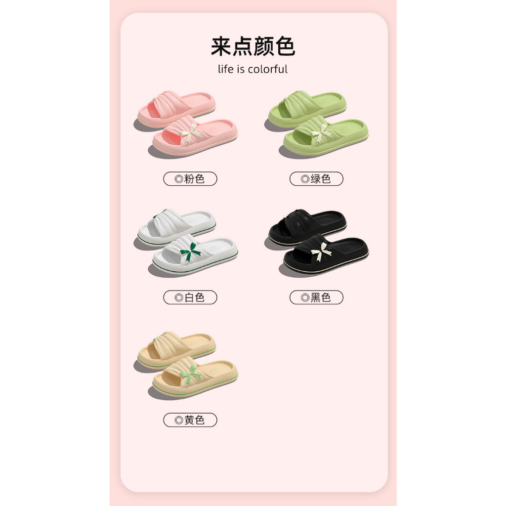 Dép bánh mì nữ,dép bánh mì nơ,dép quai ngang nữ,dép nữ thời trang,dép đế xuồng,dép quai ngang cao,xinh lắm chị em ơi.