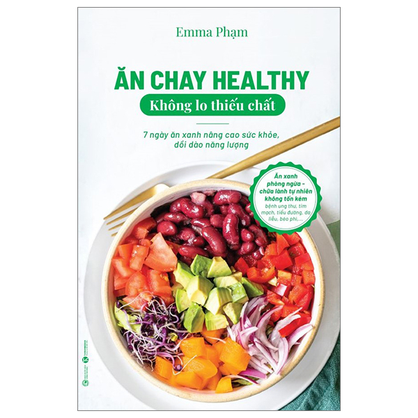 Sách SKYBOOKS - Ăn Chay Healthy Không Lo Thiếu Chất