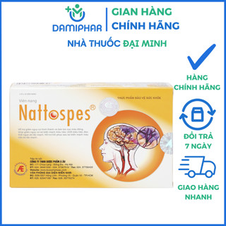 Viên uống nattospes - hỗ trợ phòng ngừa đột quỵ