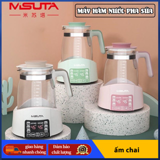 Máy hâm nước pha sữa giữ nhiệt Misuta kèm chức năng đun nước , Bình Đun Nước Pha Sữa Cho Bé - Giữ Nhiệt 24 Giờ Thông