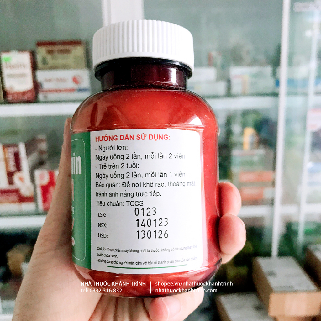 Vitamin C 50mg tăng đề kháng