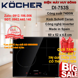 Bếp từ ba Kocher DI-753S