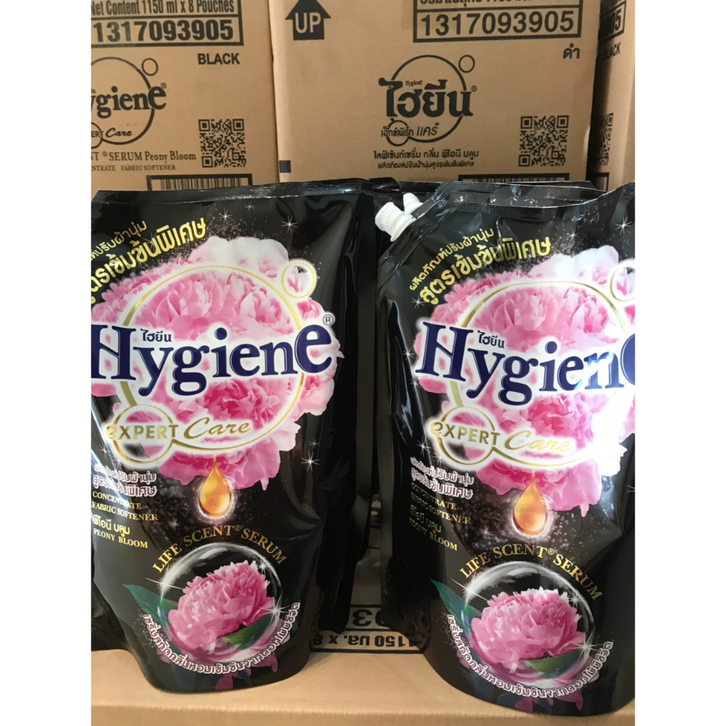 Nước Xả Vải Hygiene Thái Lan 1150ml EXPER CARE Đậm Đặc Gói Lớn Hương Hoa Tự Nhiên