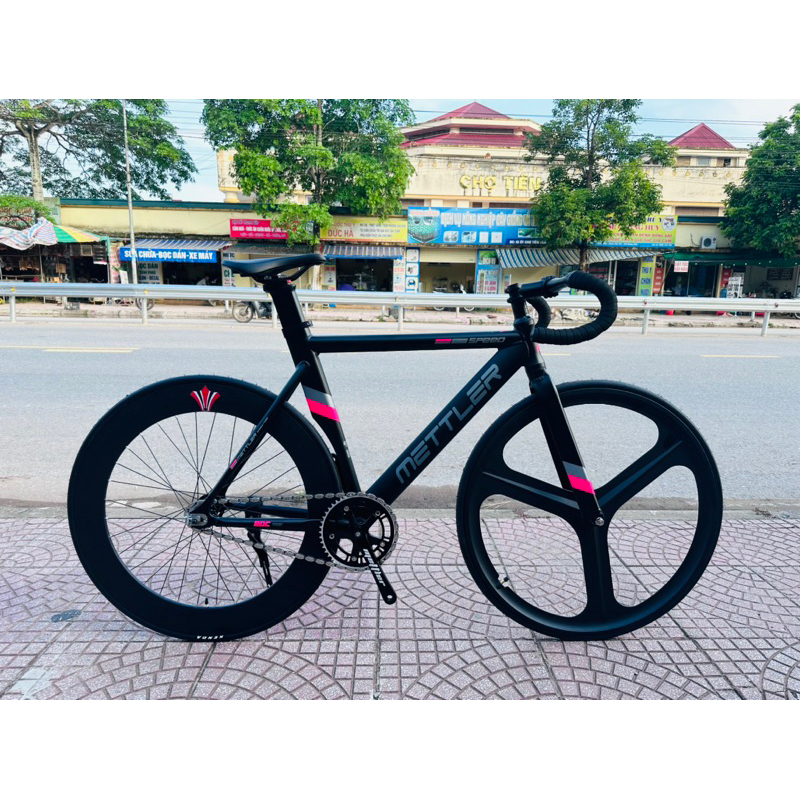 Xe đạp Fixgear Mettler khung nhôm vành trước đúc