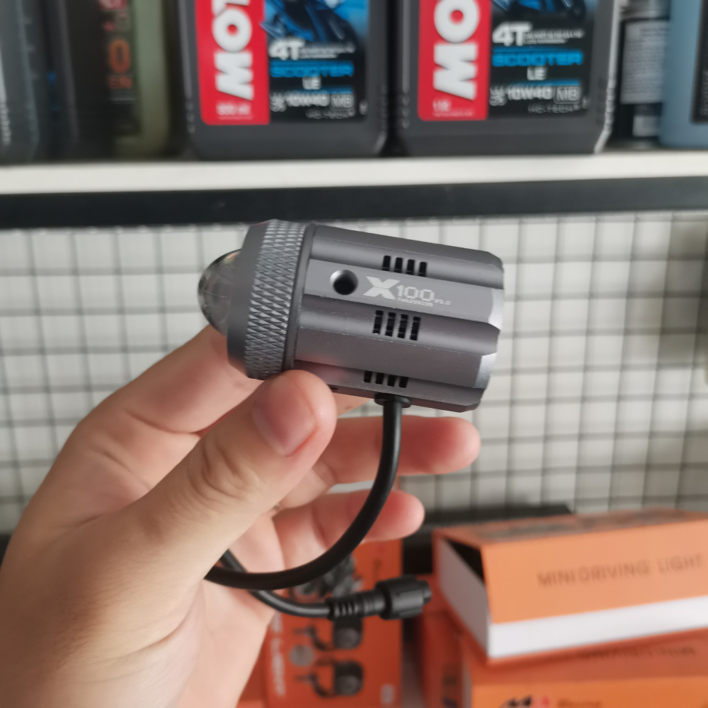 Đèn bi led mini Kenzo X100 V3.0 18W kích thước nhỏ gọn, chống nước tiêu chuẩn IP68