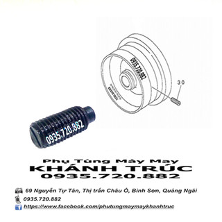 Ốc Vô lăng 1kim máy may (khâu) công nghiệp
