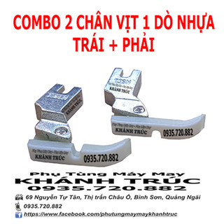Combo 1 Chân vịt nhựa 1 dò T36N và 1 T36LN máy may công nghiệp 1kim