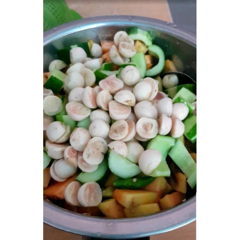 1kg mắm dưa cà Bình Định nhà làm chỉ giao Tphcm