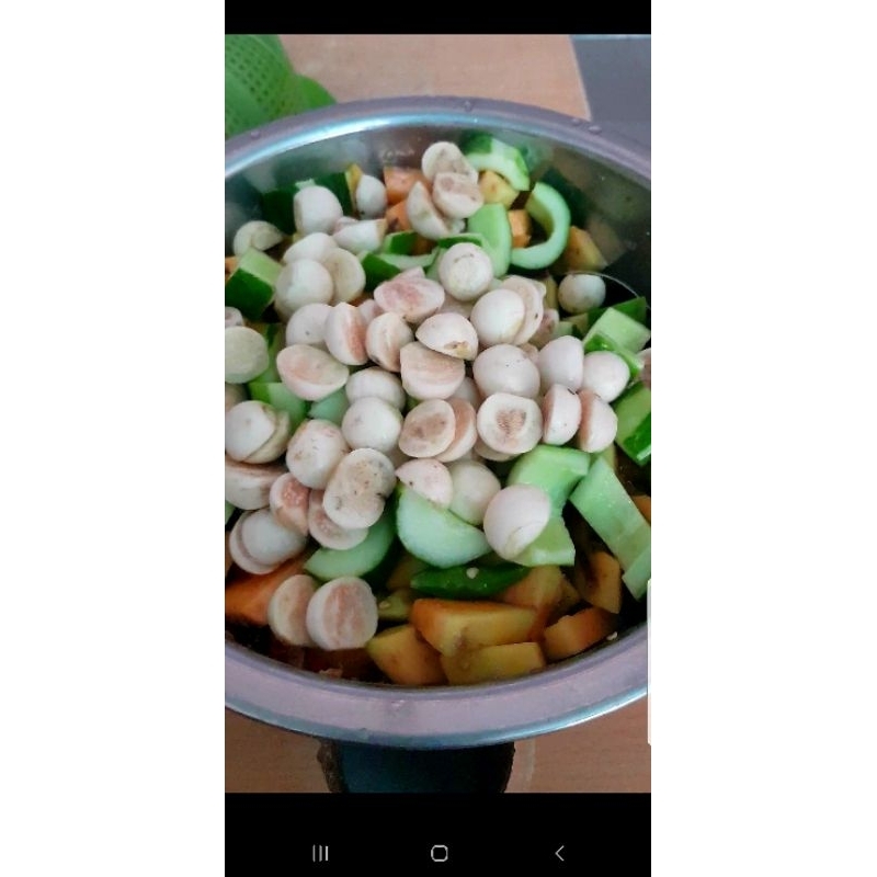 1kg mắm dưa cà Bình Định nhà làm chỉ giao Tphcm