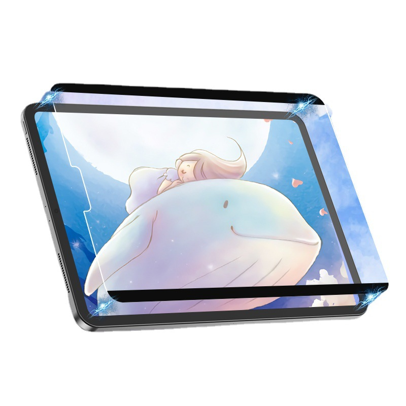 Miếng dán màn hình iPad Paperlike nam châm tháo rời chống vân tay viết vẽ như trên giấy