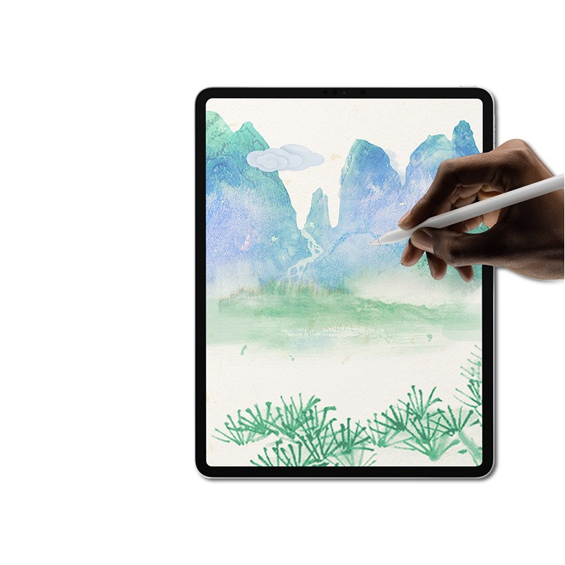 Miếng dán màn hình iPad Paperlike nam châm tháo rời chống vân tay viết vẽ như trên giấy