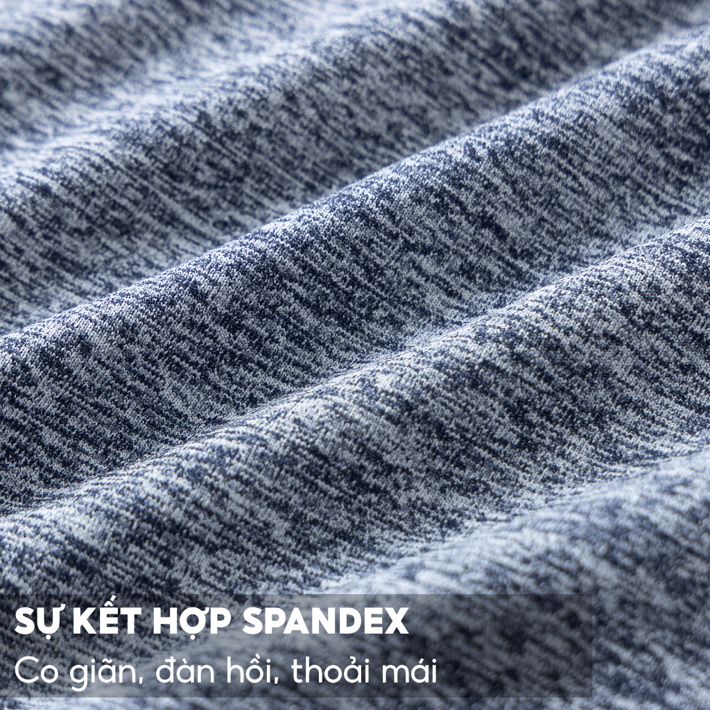 Quần Sịp Đùi Nam Boxer 5S Màu Ghi, Chất Polyamide, Dệt Không Đường May, Co Giãn, Thấm Hút, Dễ Chịu