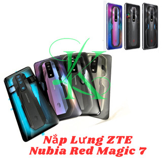 Nắp lưng ZTE Nubia Red Magic 7 dùng để thay thế nắp lưng sau trên máy hồng , đen , xám, trong suốt