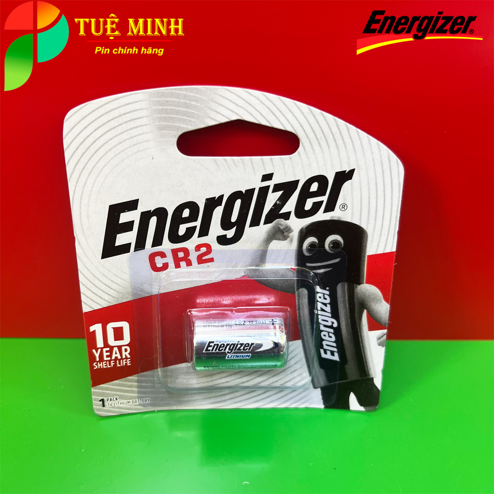 Pin Energizer CR2 / CR123A  Lithium 3V. Pin máy ảnh, pin máy đo khoảng cách CR2 / CR123