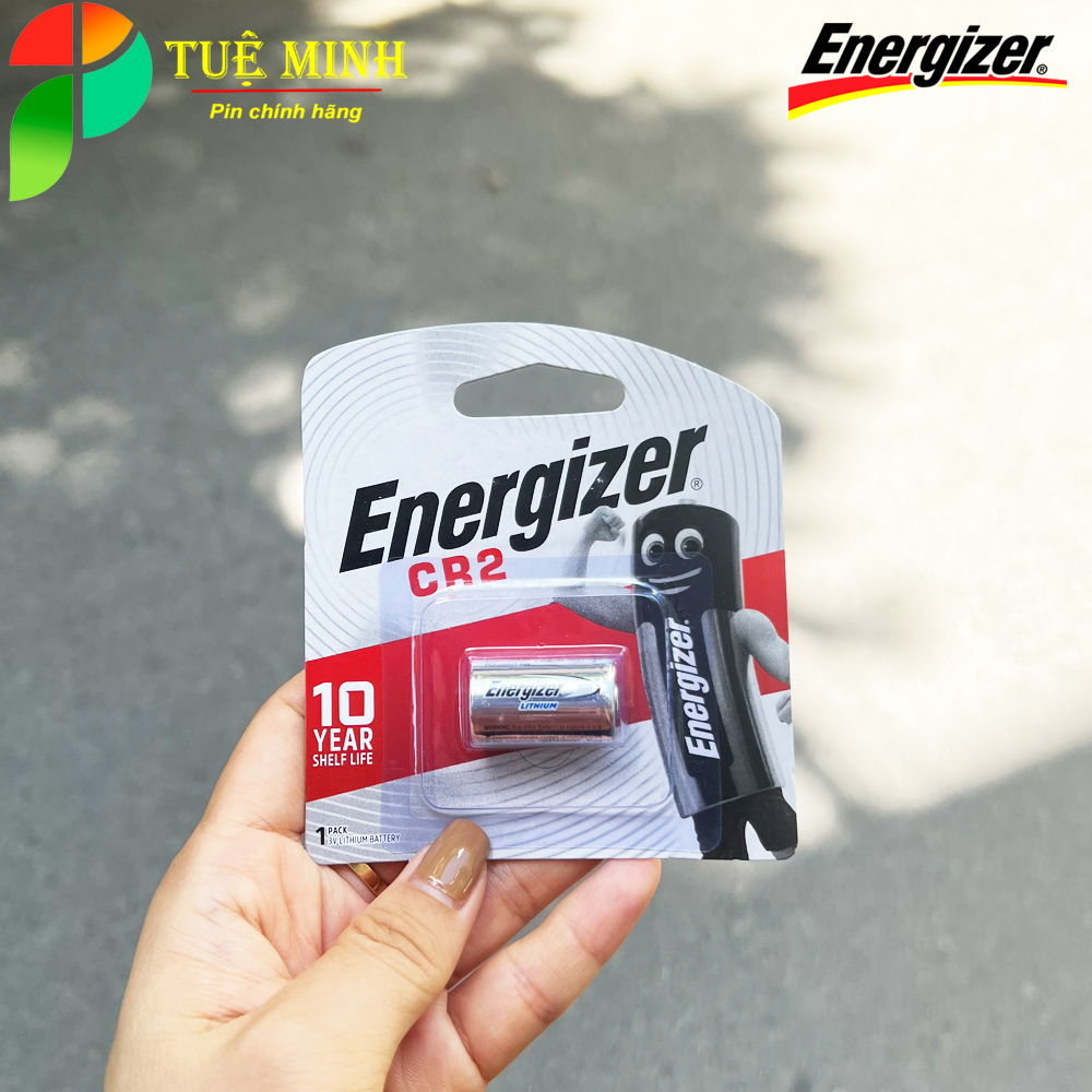 Pin Energizer CR2 / CR123A  Lithium 3V. Pin máy ảnh, pin máy đo khoảng cách CR2 / CR123