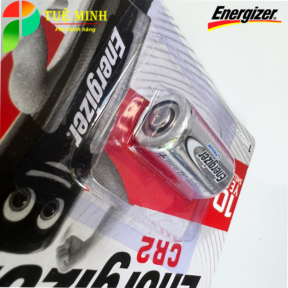 Pin Energizer CR2 / CR123A  Lithium 3V. Pin máy ảnh, pin máy đo khoảng cách CR2 / CR123