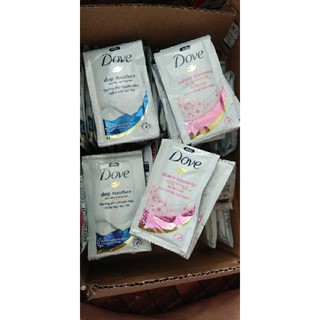 Set 12 gói sữa tắm dove thơm mịn trắng da