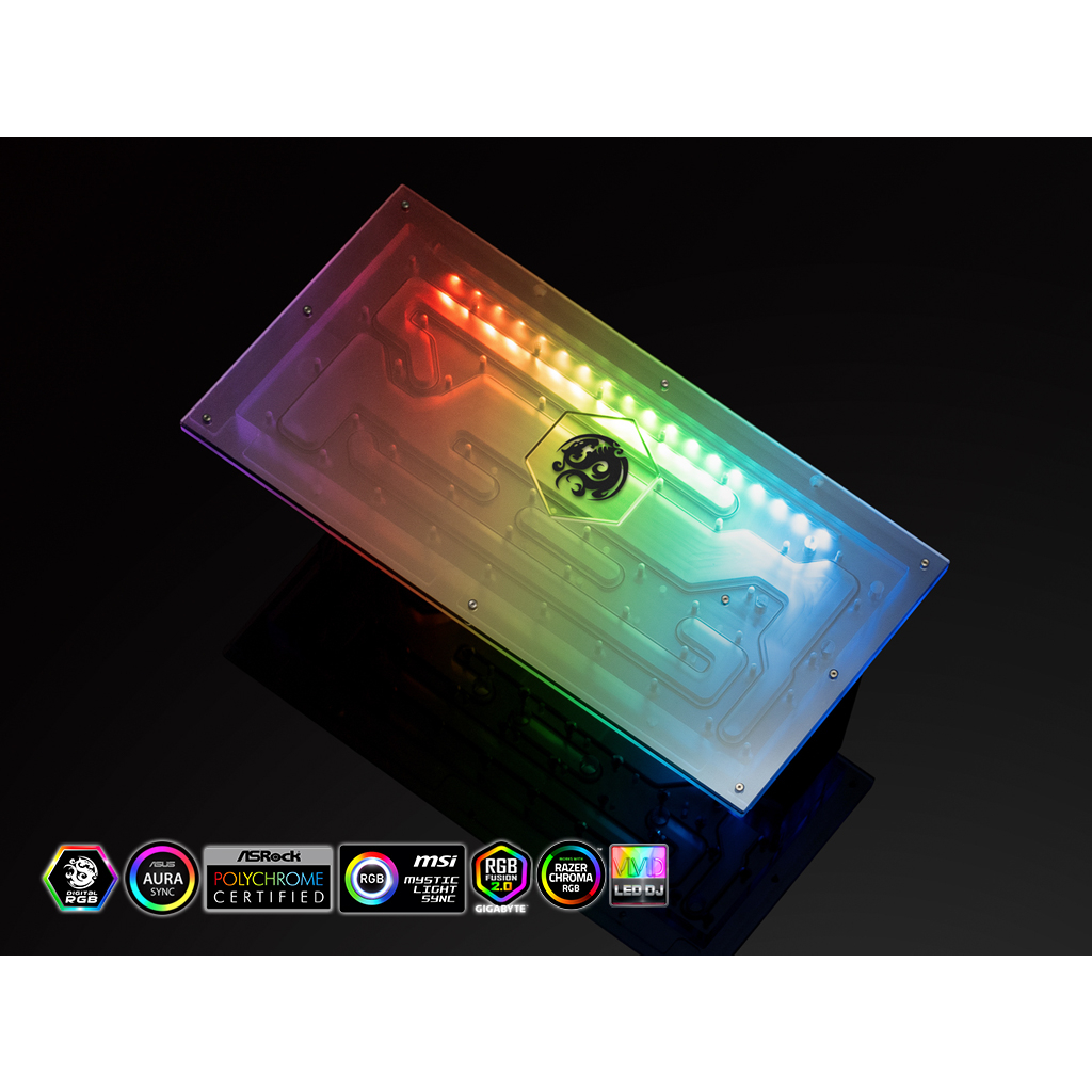 Tấm tank Bitspower Sedna O11D for LIAN LI O11 DYNAMIC -P5D  - Khả Hân PC HCM