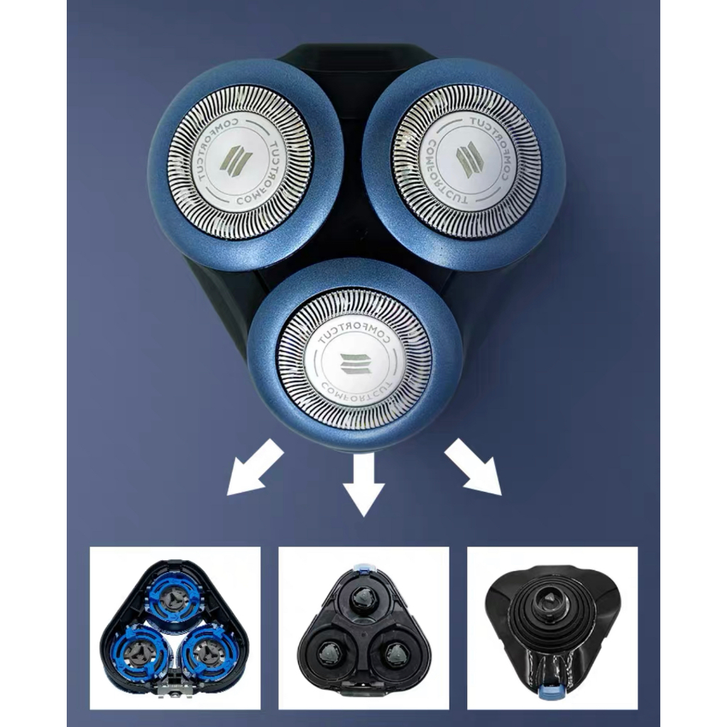 Cụm đầu cạo máy cạo râu Philip s series S6000 : S6550 / 6580 ... S5000 : S5077 / S5079 ...