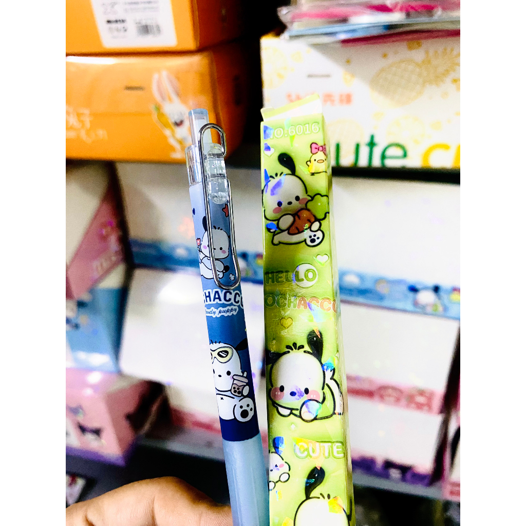 Bút Gel Đen Họa Tiết Hoạt Hình Dễ Thương
