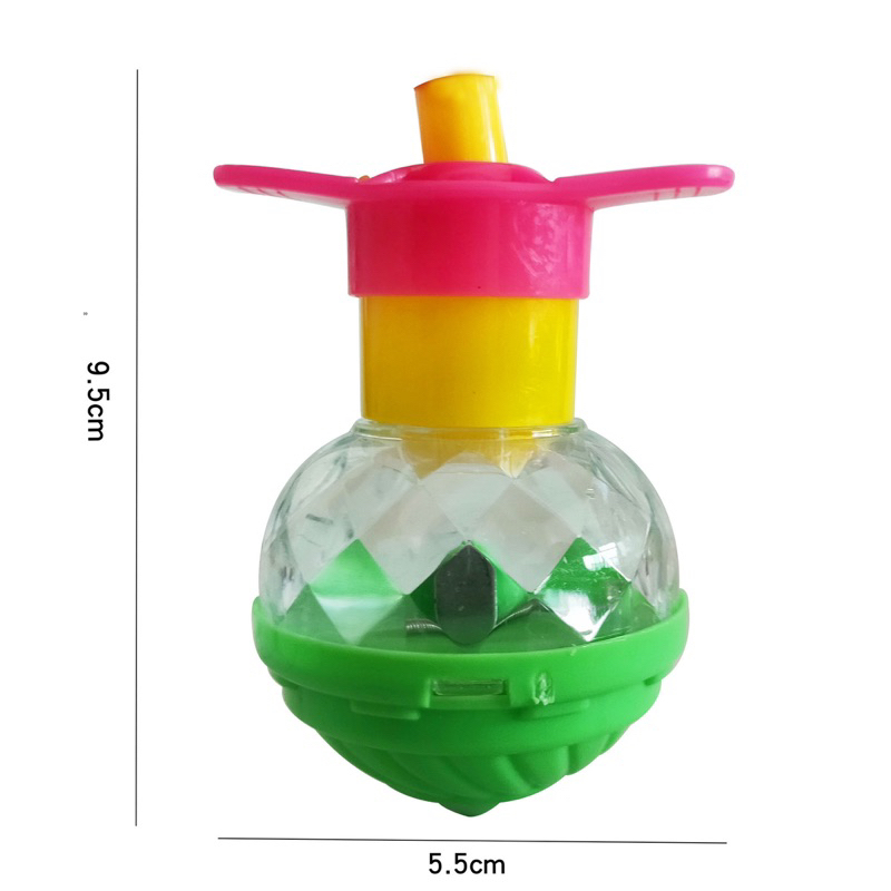 Con quay có đèn phát sáng cù quay cho bé