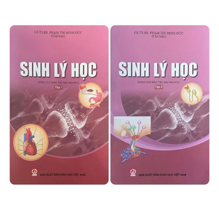 Sách -  Combo Sinh Lý Học Tập 1 + Tập 2 (Dùng Cho Đào Tạo Sau Đại Học)