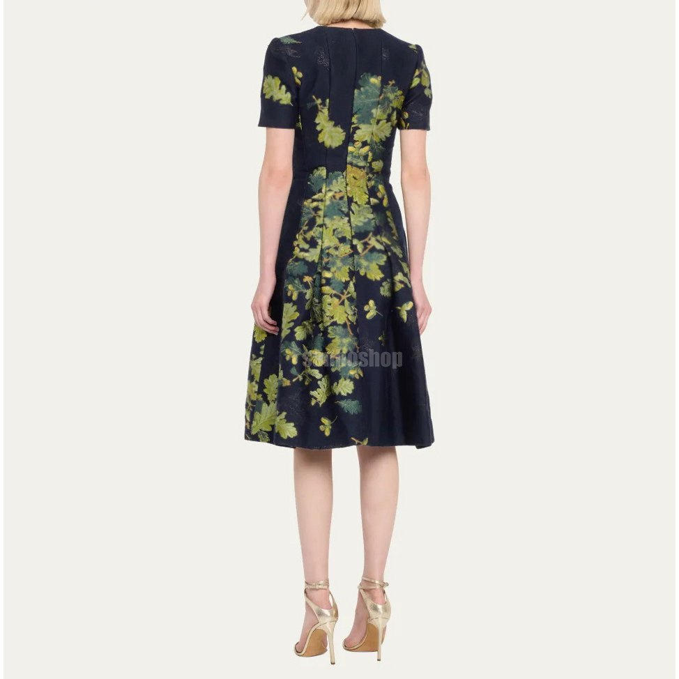 ĐẦM T3D SHORT SLEEVE FLARE