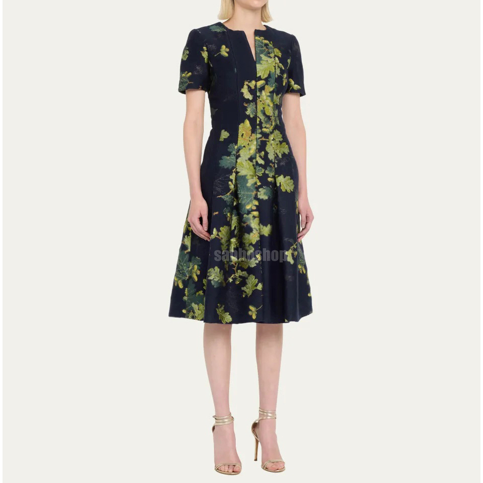 ĐẦM T3D SHORT SLEEVE FLARE