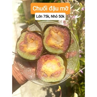 Bánh tét chuối đậu mỡ