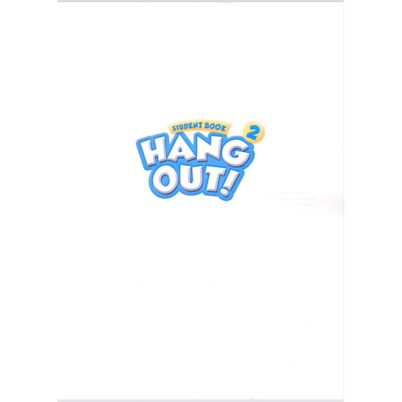 Combo - Hang Out 2 Work Book và Student Book