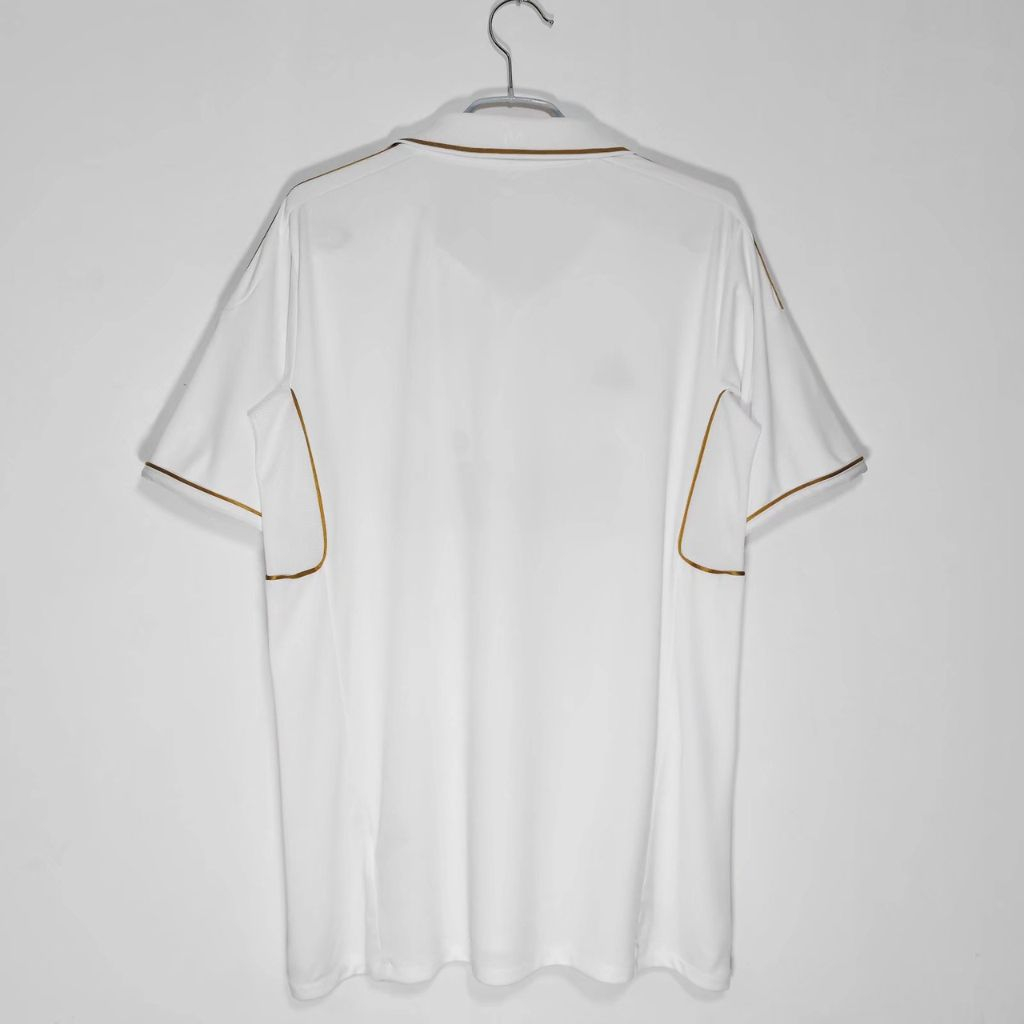 Áo bóng đá retro real madrid 2011 vải Cotton Polyester thời trang blockcore