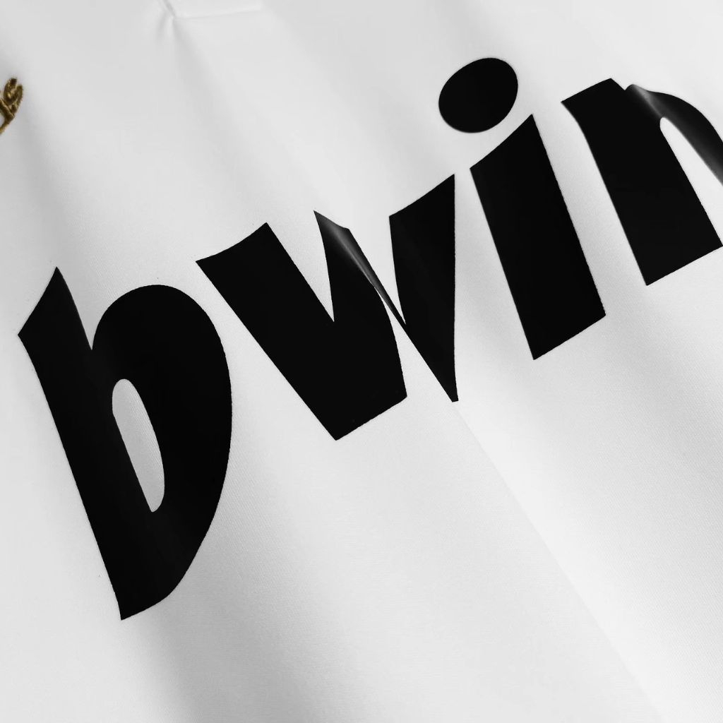 Áo bóng đá retro real madrid 2011 vải Cotton Polyester thời trang blockcore