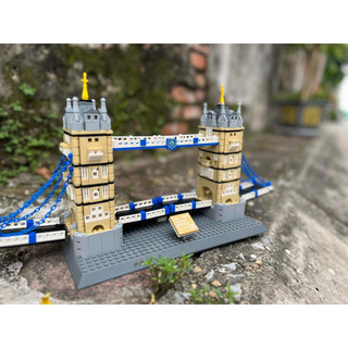 Đồ chơi lắp ráp mô hình cây cầu tháp luân đôn-the tower bridge of london-england-4219