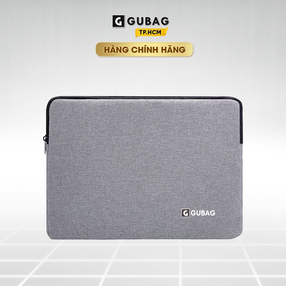 Túi chống sốc laptop GUBAG vừa 15,6 inch, đệm dày kiểu dáng đơn giản vải chống xước và chống mài mòn, dày dặn, êm ái